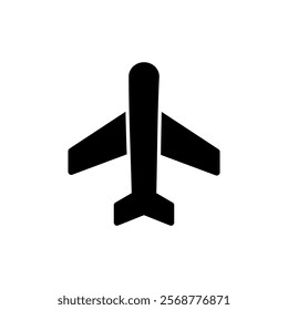 Plane icon vector illustration. Airplane sign and symbol. Flight transport symbol. Travel sign. aeroplane