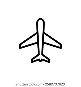 Plane icon vector illustration. Airplane sign and symbol. Flight transport symbol. Travel sign. aeroplane