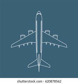 Plane icon, vector illustration design. Transport icons.