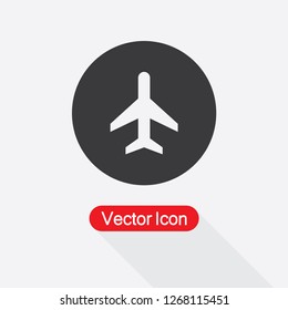 Plane Icon Vector Illustration Eps10