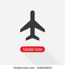 Plane Icon Vector Illustration Eps10