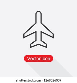 Plane Icon Vector Illustration Eps10