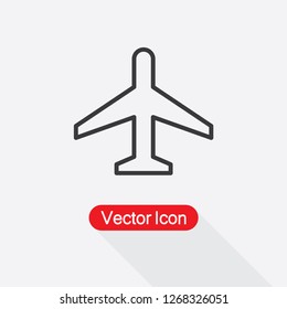 Plane Icon Vector Illustration Eps10