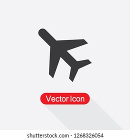 Plane Icon Vector Illustration Eps10
