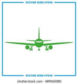 Plane icon vector illustration eps10.
