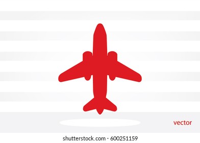 Plane icon vector illustration eps10.
