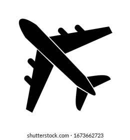 diseño de la ilustración del vector del icono de plano