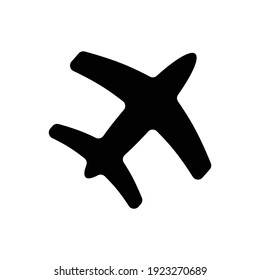 Plane Icon Vector Logo Symbol