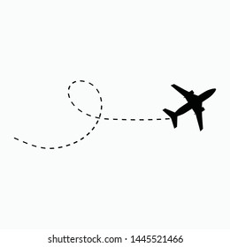 plane icon vector sign symbol isolated