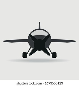 plane icon vector sign symbol for design
