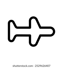 Plane Icon Vector Symbol Design Illustration