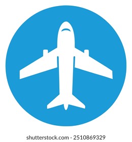 Plane icon vector for web and mobile app. Airplane sign and symbol. Flight transport symbol. Travel sign. aeroplane