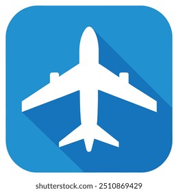 Plane icon vector for web and mobile app. Airplane sign and symbol. Flight transport symbol. Travel sign. aeroplane