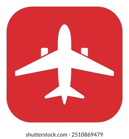 Plane icon vector for web and mobile app. Airplane sign and symbol. Flight transport symbol. Travel sign. aeroplane