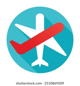 Plane icon vector for web and mobile app. Airplane sign and symbol. Flight transport symbol. Travel sign. aeroplane