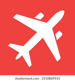 Plane icon vector for web and mobile app. Airplane sign and symbol. Flight transport symbol. Travel sign. aeroplane