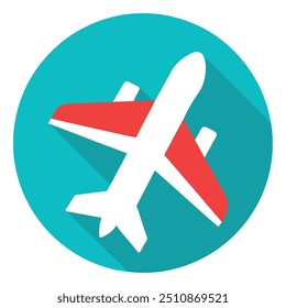 Plane icon vector for web and mobile app. Airplane sign and symbol. Flight transport symbol. Travel sign. aeroplane