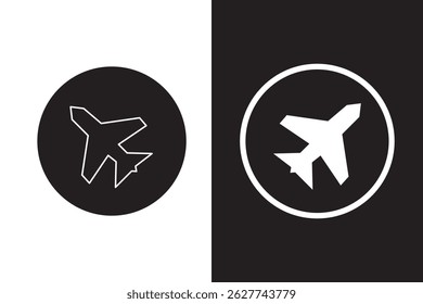 Plane icon vector for web and mobile app. Airplane sign and symbol. Flight transport symbol. Travel sign. aeroplane