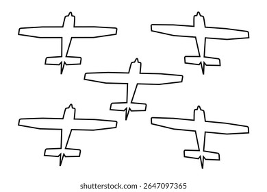 Plane icon vector for web and mobile app. Airplane sign and symbol. Flight transport symbol. Travel sign.