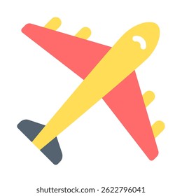 Icono del avión, para el Web, el App, la infografía, el etc
