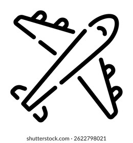 Plane icon, for web, app, infographic, etc