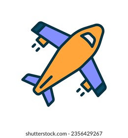 plane icon for your website, mobile, presentation, and logo design.