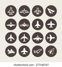 Plane icons