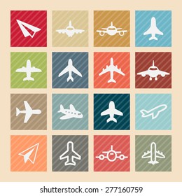 Plane icons