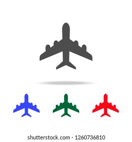 plane  icons. Elements of transport element in multi colored icons. Premium quality graphic design icon. Simple icon for websites, web design