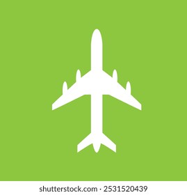 Plane icons with long shadow.