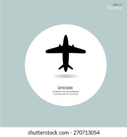Plane icons. plane. Vector illustration.