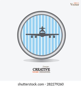 Plane icons. plane. Vector illustration.