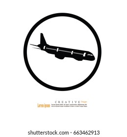 Plane icons. plane. Vector illustration.

