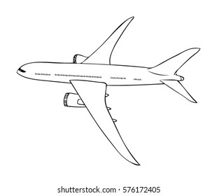 Plane Illustration