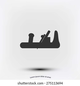 Plane isolated icon