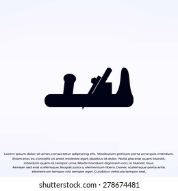 Plane isolated icon