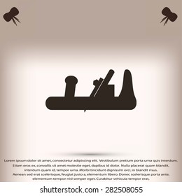 Plane isolated icon