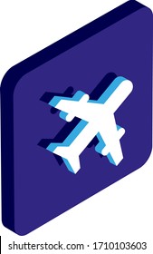 Icono vectorial 3d isométrico plano