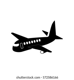 Plane Jet airplane icon