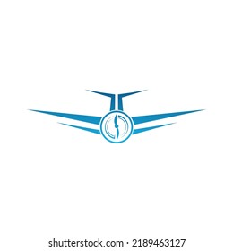 Plane, Jets Logo Template vector symbol
