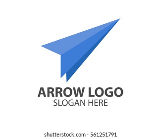 Plane Line Vector Logo For Business