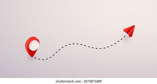 Ilustración del plano con la vía de línea