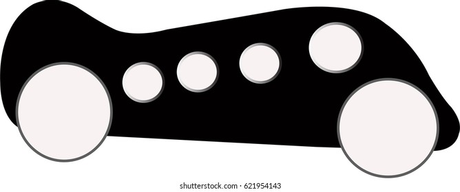 a plane llustration, silhouette vector