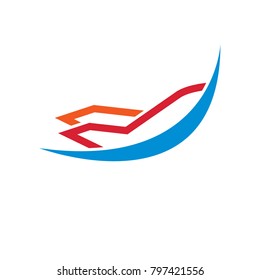 Plane Logo Aircraft Symbol Travel