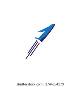 Plantilla de diseño del logotipo del plano