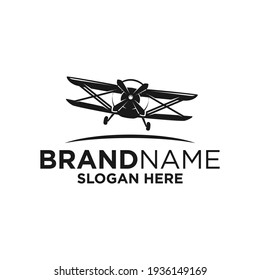 Plane Logo Design Template Inspiration, Vector Illustration, Flight.