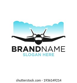 Plane Logo Design Template Inspiration, Vector Illustration, Flight.