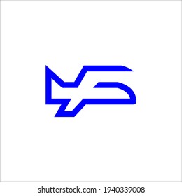 plane logo design vector sign 