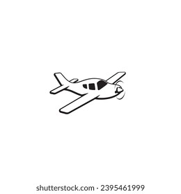 Plane logo or icon design