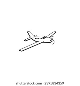 Plane logo or icon design